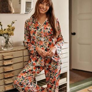 NWT Rifle Paper Co. x Summersalt Pajama Set In Garden Party Women’s Small